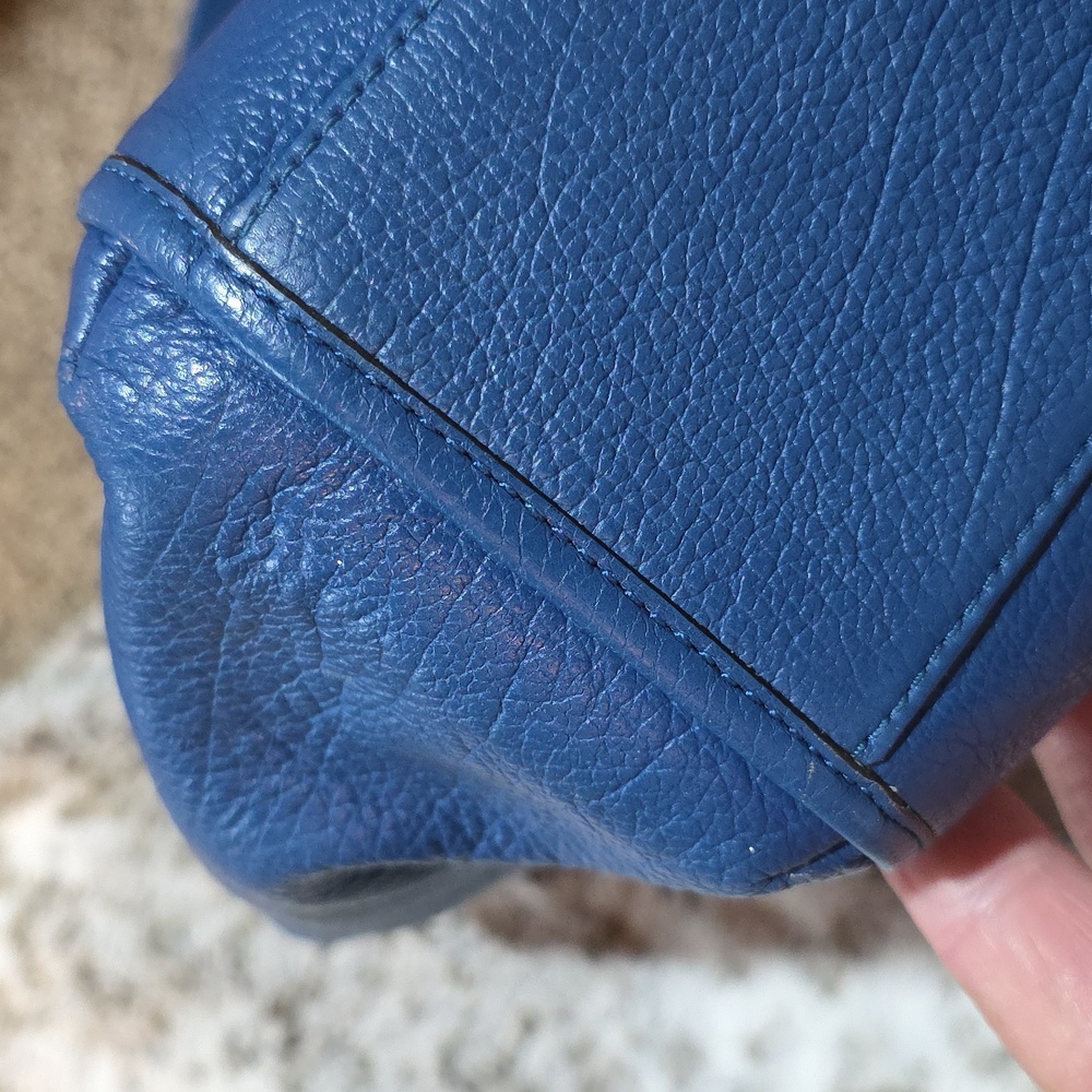 Coach Blue Denim Mickey Tote - Picture 8 of 11